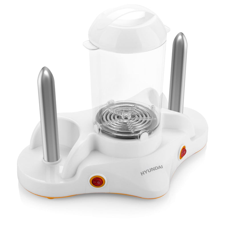 Hyundai - Grillgerät Hot Dog Gerät HYUHDM120 ws 2 Dorne  − 1 Stück