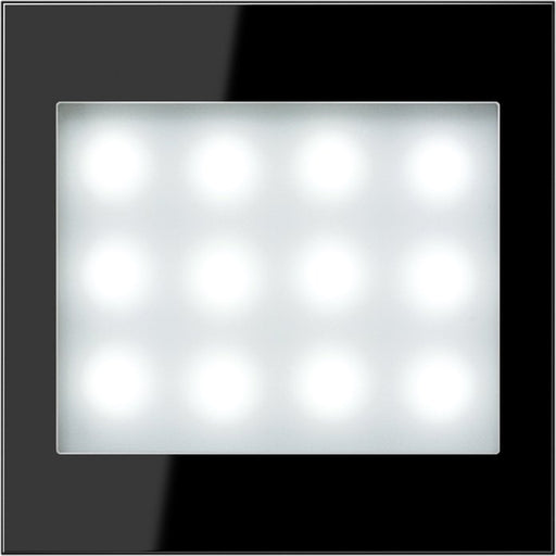 Jung - Beleuchtungseinsatz für Installationsschalterprogramme LED-Leselicht sw LS 539 SW LED LW-12 weiße LEDs