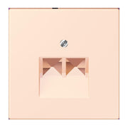 Jung - Einsatz/Abdeckung für Kommunikationstechnik Abdeckung für IAE/UAE LC 969-2 UA 226 orange pale