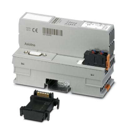Phoenix Contact - Feldbus, Dez. Peripherie - Kommunikations-Modul Buskoppler AXL F BK PB XC PROFIBUS DP − 1 Stück
