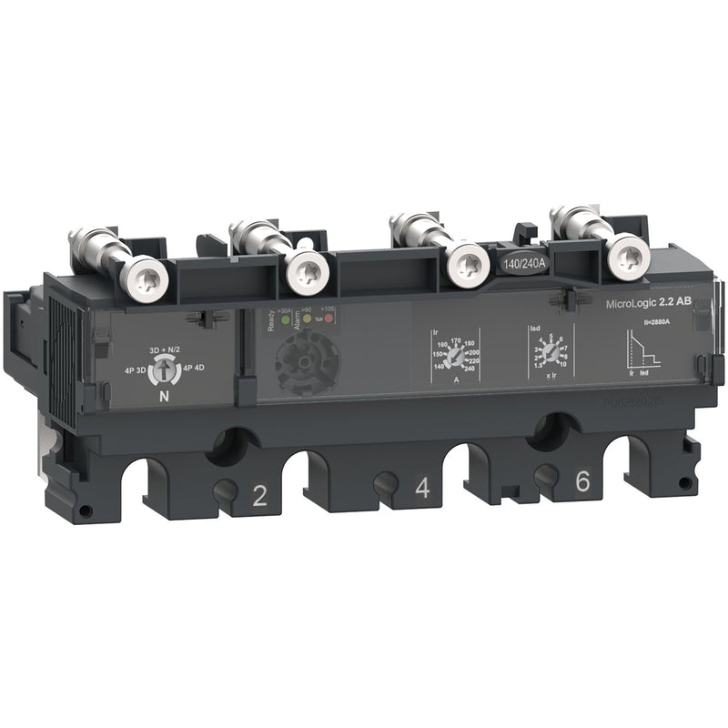 Schneider Electric - Auslöseblock für Leistungsschalter Elektron. Auslösegerät C1042B100 MicroLogic 2.2AB