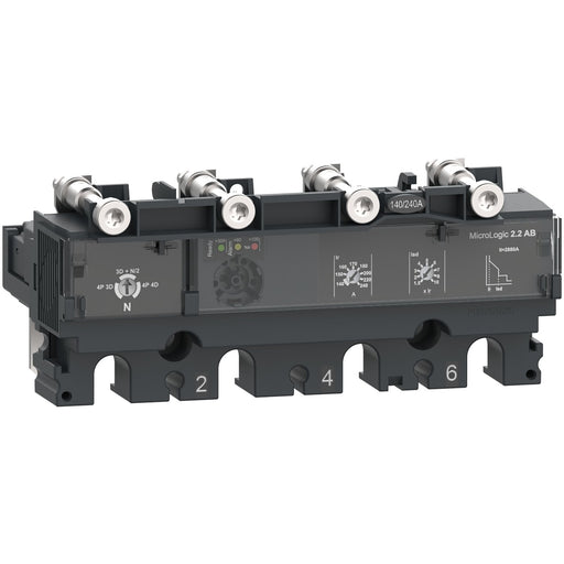 Schneider Electric - Auslöseblock für Leistungsschalter Elektron. Auslösegerät C1042B100 MicroLogic 2.2AB
