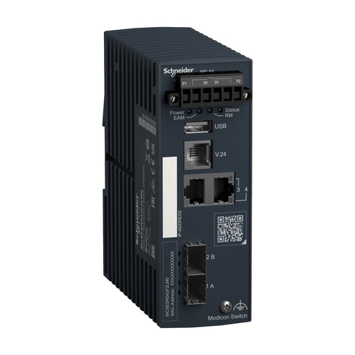 Schneider Electric - Netzwerk Switch Modicon Red. MCSESR043F2LM0 Switch 2Tx/2Sfp − 1 Stück