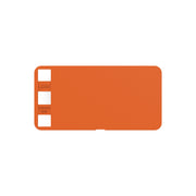 WAGO - Klemmenmarkierung Beschriftungsschild 770-450/000-012 Kunststoff,orange − 50 Stück