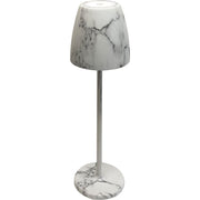 Megatron - Tischleuchte LED-AKKU Tischleuchte MT68056 827 Marble WH