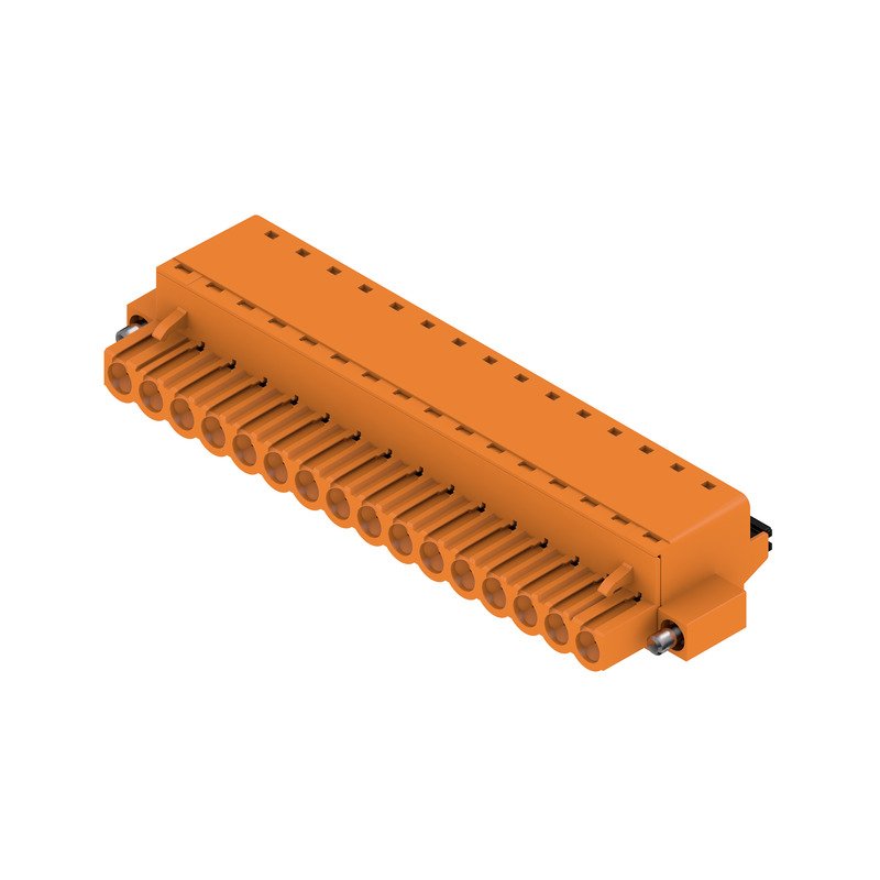 Weidmüller - Kabelsteckverbinder für Leiterplattensteckverbinder Verbinder 5.00mm BLF 5.00H#1017600000 − 18 Stück