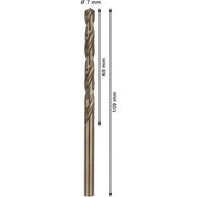 Bosch - Bohrer PRO Stainless Steel HSS-Co 2608585892 Spiralbohrer 7 x 69