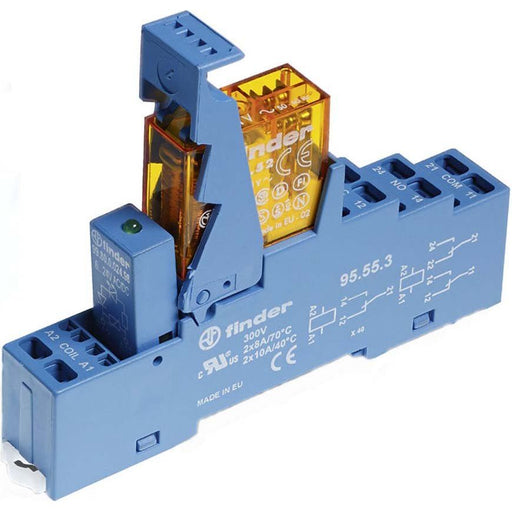 Finder - Schaltrelais Koppelrelais 49.72.8.230.2060 2W, 8A − 10 Stück by Finder
