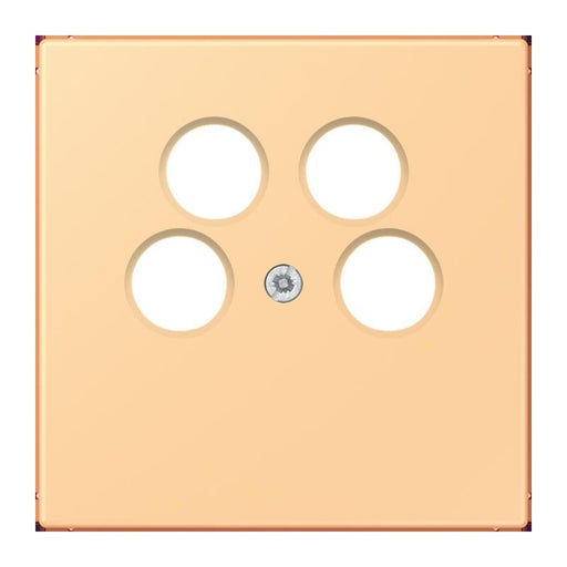 Jung - Einsatz/Abdeckung für Kommunikationstechnik Abdeckung für SAT-TV LC 990-4 SAT2 258