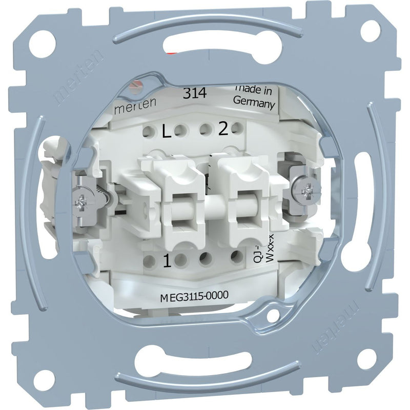 Merten - Installationsschalter Serienschalter-Einsatz MEG3115-0000 1-pol.10AX 250V AC