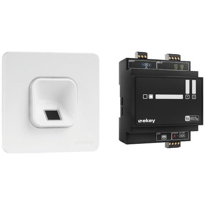 Ekey (AT) - Zutrittskontrollsystem Fingerprintset 203701 Unterputz, ws