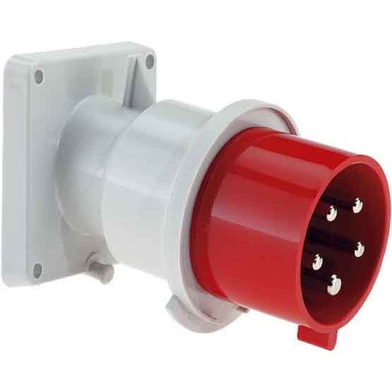Bals Elektrotech - CEE-Gerätestecker (IEC 60309) Anbau-Gerätestecker 27212 4p 500V 7h Ip 44