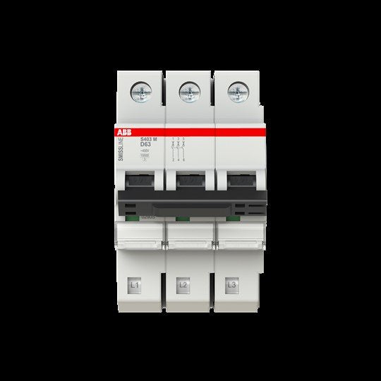 ABB Stotz S&J - Leitungsschutzschalter S403M-D63 63A D 3p