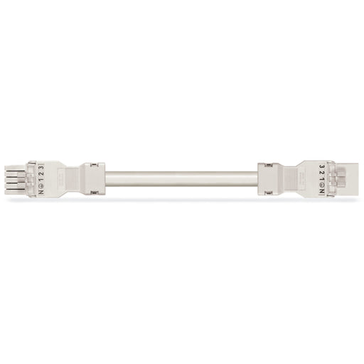 WAGO - Konfektionierte Leitung für steckbare Gebäudeinstallation konfekt.Verbindungsleitung 891-8995/016-302 Eca,Buchse Stecker