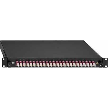 Rutenbeck - Patchpanel LWL BasicLine Spleissbox 2280301240 24xLC-D OM4 erika − 1 Stück