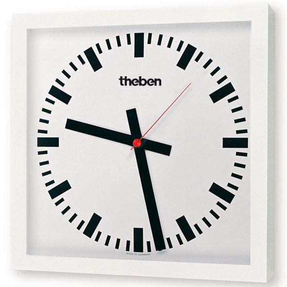Theben - Uhr Wanduhr, einseitig OSIRIA 251 BQ-EIB