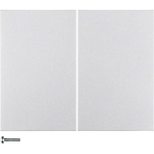 Berker - Bussystem-Tastwippe KNX-Funk Taste 2fach 85146177 alu lackiert