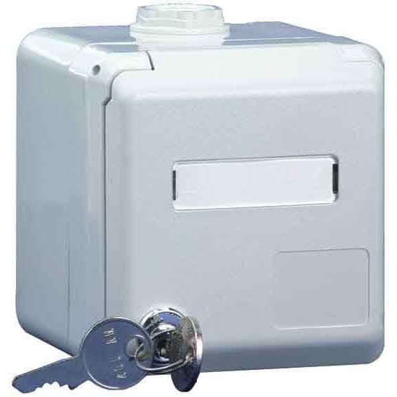 Metz Connect - Dose, Gehäuse für Montage in der Wand/Decke AP-Gehäuse leer 1309440003-I gr E-DAT modul IP44S