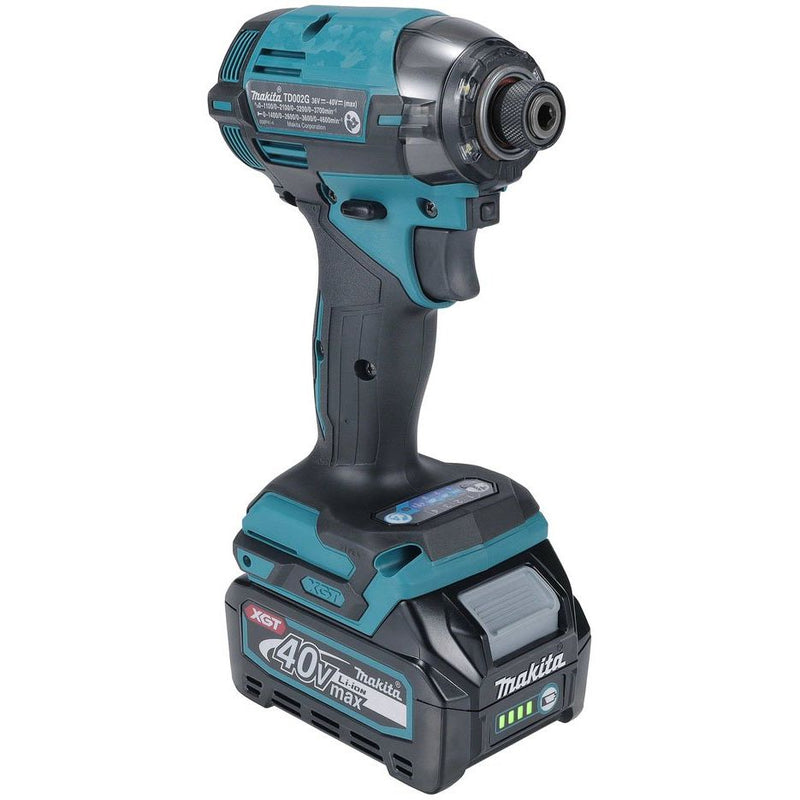 Makita - Schlagschrauber (Akku) Akku-Schlagschrauber TD002GD202 40V max. / 2,5 Ah
