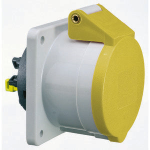 Bals Elektrotech - CEE-Anbausteckdose (IEC 60309) Anbausteckdose gerade 16A 13691 4p 110V 4h IP44