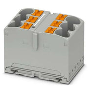 Phoenix Contact - Durchgangs-Reihenklemme Verteilerblock PTFIX 6X10/S GY − 10 Stück