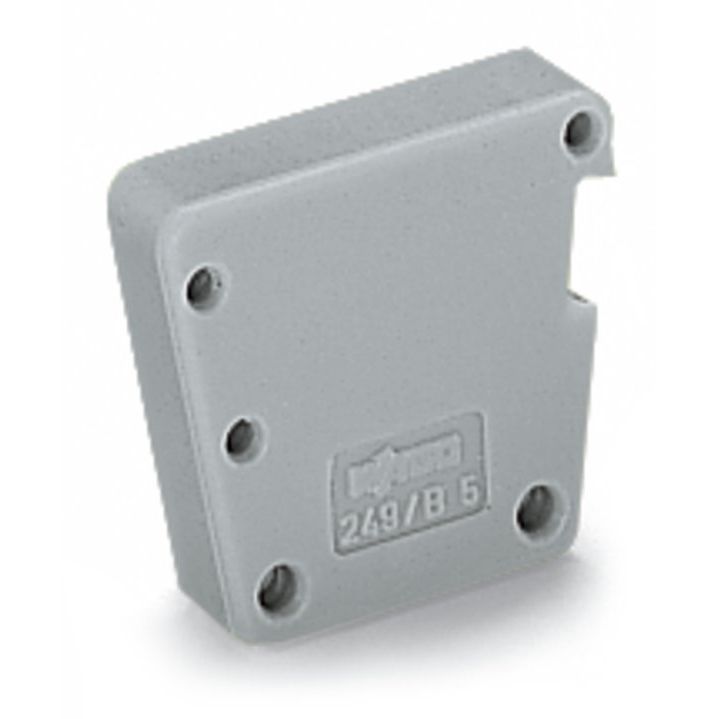 WAGO - Zubehör/Ersatzteile für Klemmen B5-Prüfmodul-Blindgehäuse 249-107 anreihbar, gr − 100 Stück
