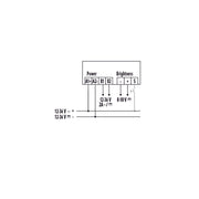 ESYLUX - Bewegungsmelder/Präsenzmelder komplett Deckeneinbau-Präsenzmelder PD-C 360i/8 mini UC 360Grad,RW ca.8m FB