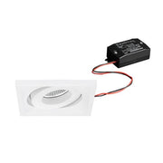 Brumberg Leuchten - Downlight/Strahler/Flutlicht LED-Einbaustrahler 230V 38397173 38Gr., 3000K, quadr