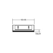 Brumberg Leuchten - Mechanisches Zubehör/Ersatzteile für Leuchten Einbauring 82043170 weiß