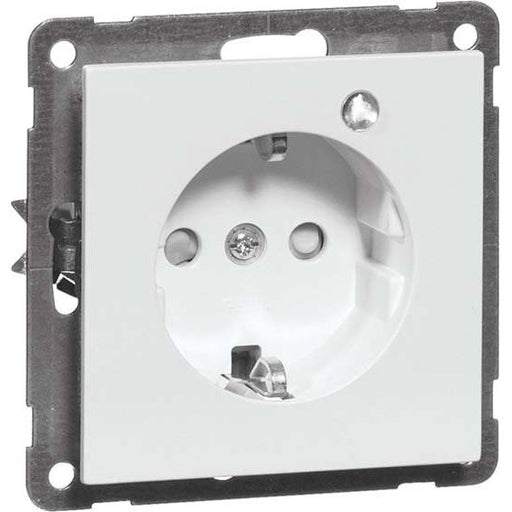 Peha - Schalter-/Steckdosenkombination Steckdose SCHUKO D 20.6511.022 LED/4 reinweiß LED