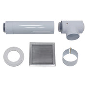 Vaillant - Konzentrische Abgas/Zuluft- Anschluss-Set Basis-Anschluss-Set 0020021006 80/125mm PP