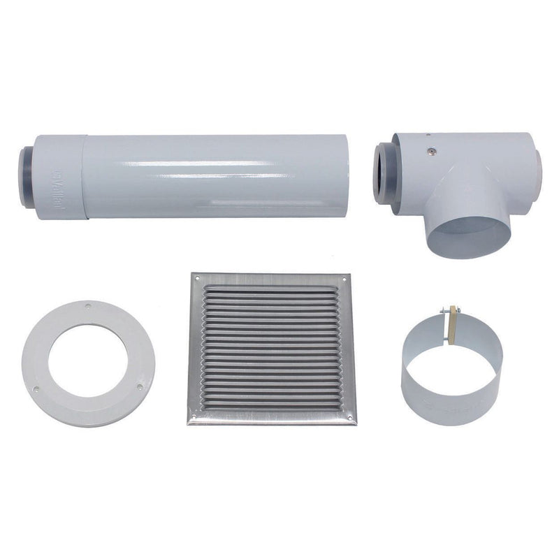 Vaillant - Konzentrische Abgas/Zuluft- Anschluss-Set Basis-Anschluss-Set 0020021006 80/125mm PP
