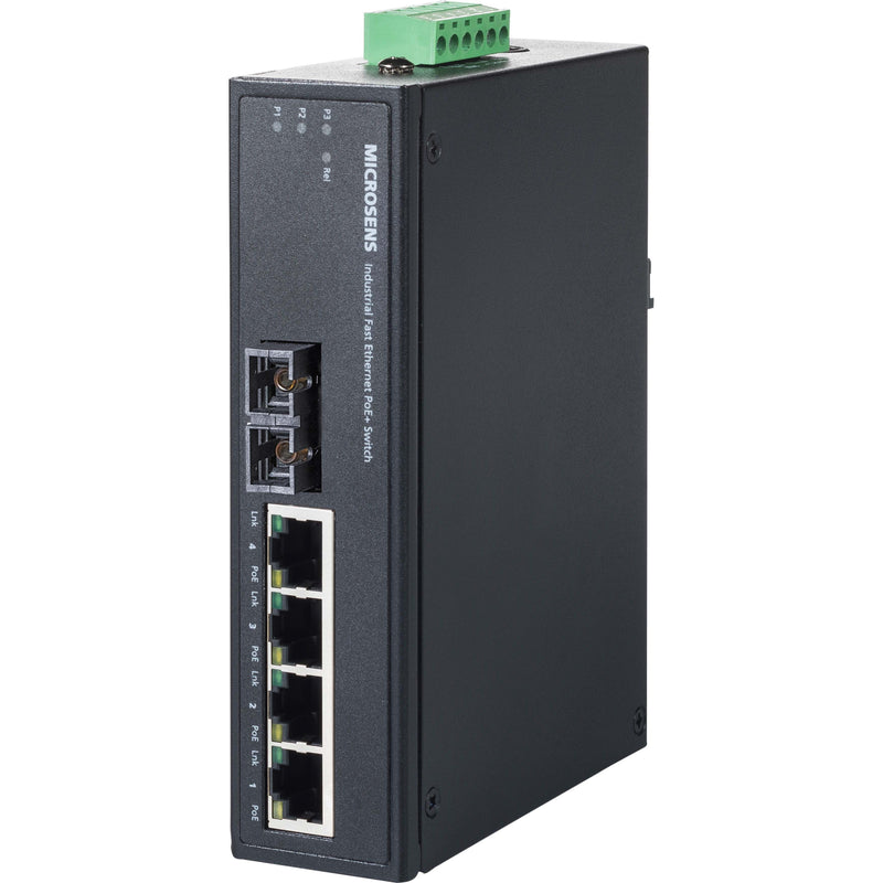 Microsens - Netzwerk Switch Industrie Fast Ethernet MS657104PX Switch 4x10/100BasTX