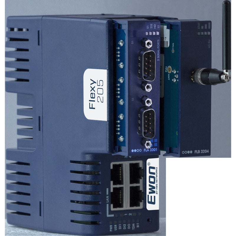 HMS Industrial - Netzwerk Router Industrial Internet router FLEXY20500_00MA Ewon Flexy205
