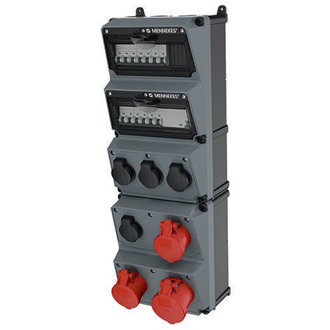 Mennekes - CEE-Steckdosen-Kombination (IEC 60309) AMAXX Steckdosen-Kombi 950040 IP44