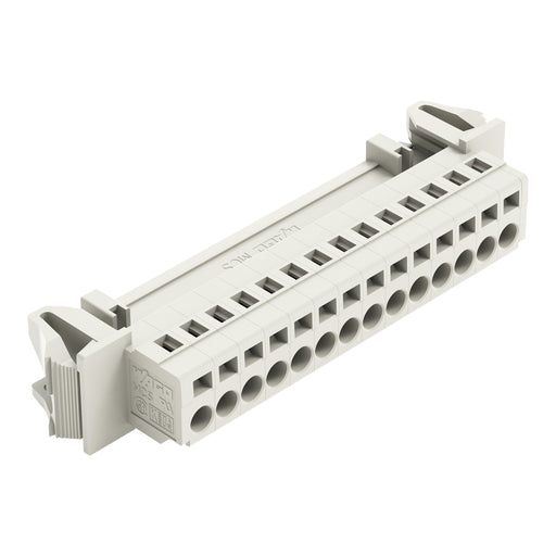 WAGO - Kabelsteckverbinder für Leiterplattensteckverbinder 1-Leiter-Stiftleiste 721-614/114-000 CAGECLAMP,2,5mm²,lgr − 25 Stück
