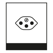 Jung - Abdeckung/Bedienelement für Installationsschalterprogramme Zentralplatte AL 1520-13 SEVPL