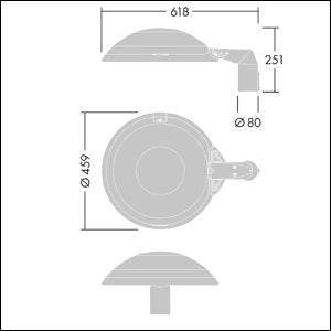 Thorn - Straßen - und Platzleuchte LED - Straßenleuchte TR 24L35 - #96635452 740