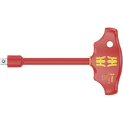 Wera - Handgriff für Steckschlüssel-Einsätze VDE Adapterschraubendreher 05005120001 Quergriff, für 3/8Z