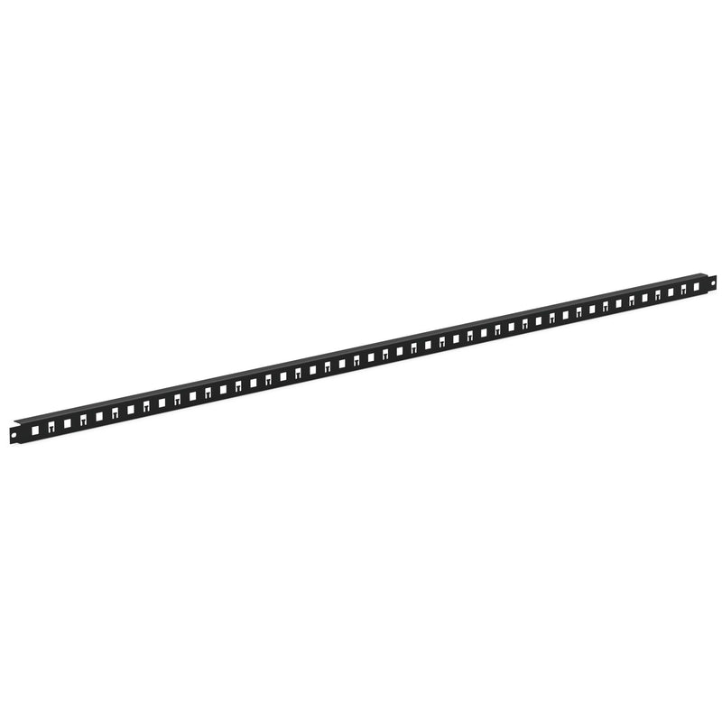 Enoc - Komponente für Verdrahtung, Kabeleinführung und -fixierung (Gehäuse/Schaltschr.) Kabelabfangschiene KHDS 12 X1-S (VE4) 1200mm,Tiefschwarz
