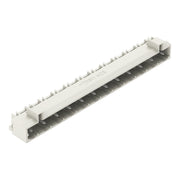 WAGO - Leiterplattensteckverbinder THT-Stiftleiste Lötstift 721-842/001-000 1,0x1,0,abgew.,lgr − 50 Stück