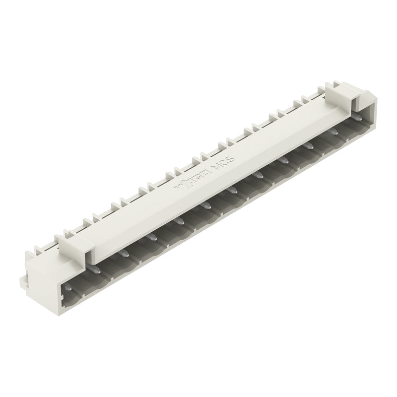 WAGO - Leiterplattensteckverbinder THT-Stiftleiste Lötstift 721-842/001-000 1,0x1,0,abgew.,lgr − 50 Stück