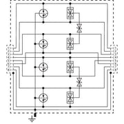 DEHN - Überspannungsableiter für Informations-/MSR-Technik ÜS-Ableiter DEHNpatch DPA CLE IP66 mit 2 RJ45-Buchsen