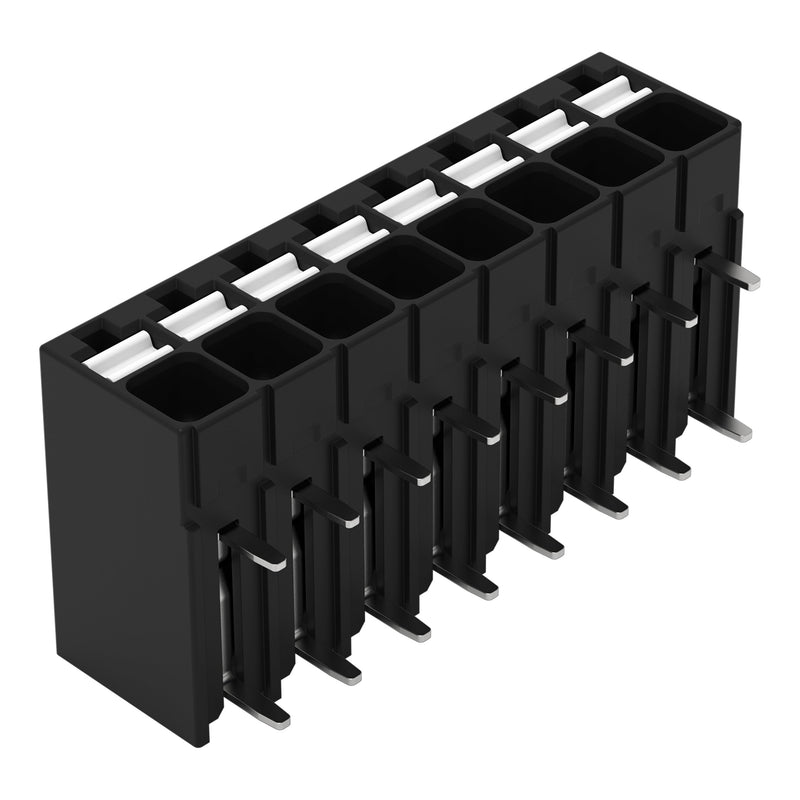 WAGO GmbH & Co. KG - Leiterplattenklemme THR-Leiterplattenklemme 2086-1208 Drücker,1,5mm²,sw − 108 Stück