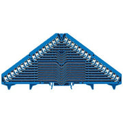Weidmüller - Durchgangs-Reihenklemme Rangierverteilerklemme PRV16BL 35X7.5 WS/RT Push-IN P-Reihe − 20 Stück