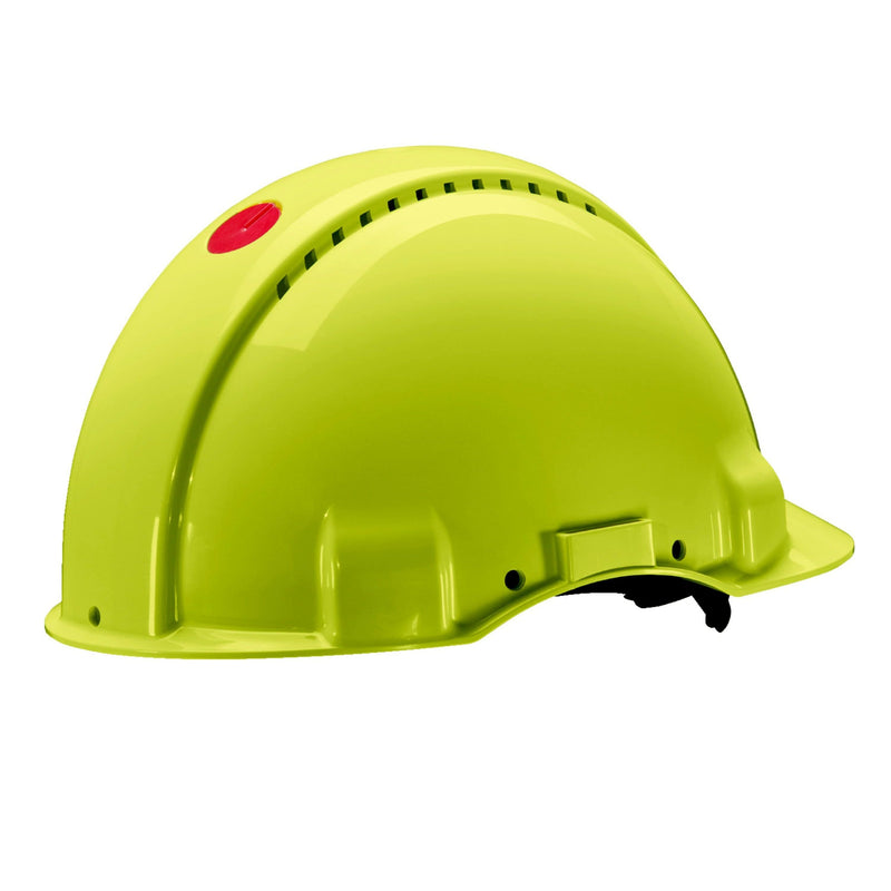 3M - Schutzhelm G3000 UV G30CUV neongrün, belüftet − 20 Stück