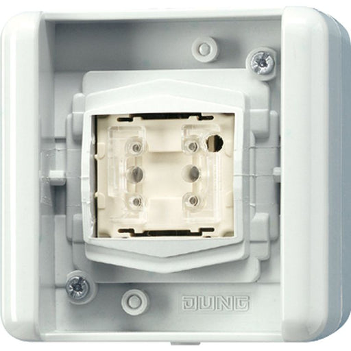 Jung - Bussystem-Tasterankopplung KNX Taster BA 8471.01 LED W 1f. Tasterstellung − 1 Stück