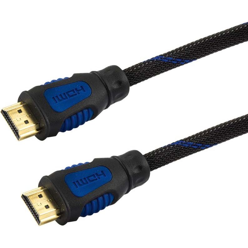 E+P Elektrik - Konfektioniertes A/V-Kabel High-Speed-HDMI-Kabel H 400 B 1,5m,m.Ethernetsw/bl