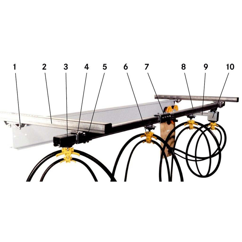Lapp Zubehör - Ersatzteile für Kabeltragsystem KABELWAGEN-FLACH-C30-15X54 62200421