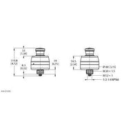 Turck - NOT-AUS-Taster, Komplettgerät Not-Aus Taster SSA-EB1PLXR-02ECQ5A beleuchtet